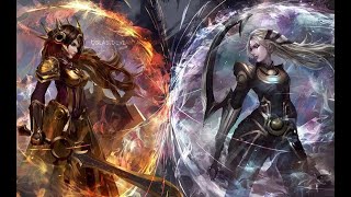 League of Legends AMV Diana vs Leona [upl. by Annoya]