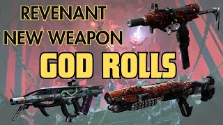 Act 2 Arsenal God Rolls You NEED [upl. by Naicad996]