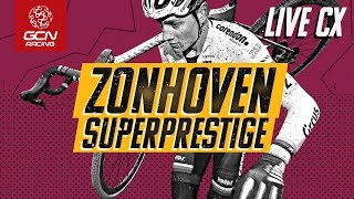 FULL REPLAY Zonhoven Telenet Superprestige 2019 Elite Mens amp Womens Races  CX On GCN Racing [upl. by Lakim]