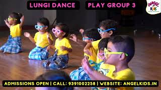 Lungi Dance by Playgroup 3  Spectra Annual Day  Angel Kids [upl. by Ecylla]