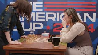 Jennifer Yu Flags Nazí Paikidze Stays in the Game  D5 AmericanCup [upl. by Emlynn248]