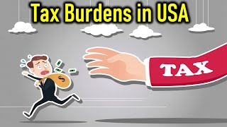 Top 10 States with the Highest Overall Tax Burdens in the USA 2024 [upl. by Ludovika485]