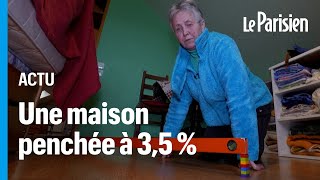 Moselle  ils vivent dans une maison penchée à cause de mines pas remblayées [upl. by Eadas]