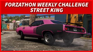 FH5 Forzathon Weekly Challenge STREET KING [upl. by Rosenberg782]