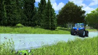 LS13 New Holland Tg 285 Open pipe  Full HD [upl. by Haik]