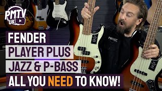 Fender Player Plus Jazz amp PJ Basses  Everything You Need To Know In Under 5 Minutes [upl. by Bette-Ann]