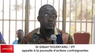 Dr Gilbert TSOLENYANU appelle à des actions contrignantes [upl. by Telfore]