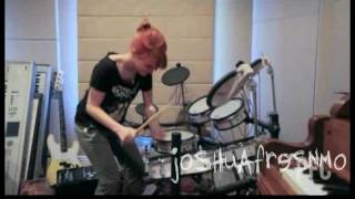 Hayley williams playing the Drums [upl. by Brockwell]