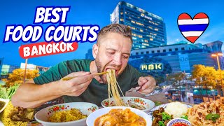 5 OF BANGKOKS BEST FOOD COURTS 🇹🇭 MBK Siam Paragon Terminal 21 and More [upl. by Andrade]