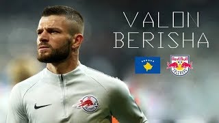 VALON BERISHA  Awesome Skills Goals Tackles  RB Salzburg  Europa League 20172018 [upl. by Brocky]