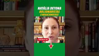 Natália Pasternak detona Bolsonaro ao vivo shorts [upl. by Eanej]