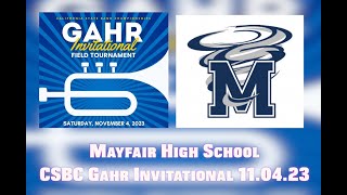 Mayfair HS 4K CSBC Gahr Invitational 110523 [upl. by Giraud]