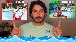 NEW LIFEGUARD VS EXPERIENCED LIFEGUARD TIPS HOW TO IMPROVE [upl. by Eelana]