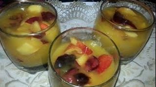 ديسير بالفواكه سهل وسريع Dessert Rapide et Facile [upl. by Fe364]