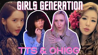 COUPLE REACTS TO Girls Generation  TTS 태티서 amp OhGG  Twinkle Holler and Lil Touch [upl. by Genia910]