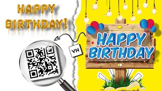 Happy Birthday VN Code Template  VN Code Happy Birthday Reel Video 😲 [upl. by Isnan63]