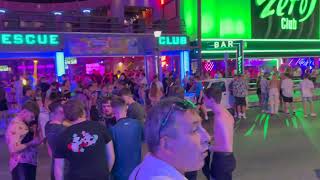 NIGHTLIFE Laganas Zante June 9th 2022 [upl. by Burty339]