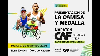 Conoce la camiseta y medalla del Maratón CAF 2025 [upl. by Guido]