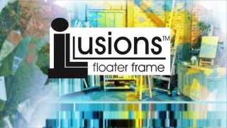 Jerrys Art Report Illusions Canvas Floater Frames  JerrysArtaramacom [upl. by Noevad]