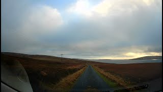 Yell in 4K 35  Driving in the Shetland Islands [upl. by Soalokin]