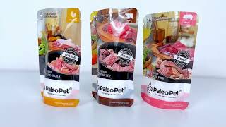 Pet Food Packaging READY TO EAT pouch Stand Up retortable pouch [upl. by Uchish]