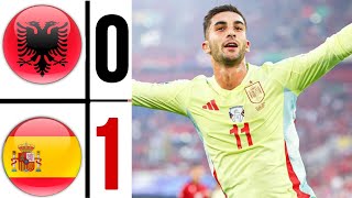 Albania vs Spain UEFA EURO 2024  Ferran Torres Goal ✓ Albania vs España UEFA EURO [upl. by Robert174]