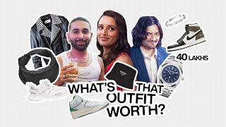 Whats That Outfit Worth ft Orry Tripti Dimri Harsh Varrdhan Kapoor [upl. by Enaywd]