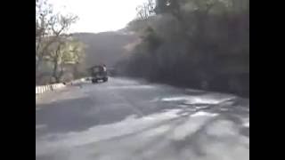 Crazy Overtaking trucks on a Motorcycle [upl. by Yessak]