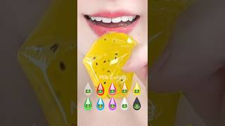 ASMR Rainbow Frogspawn Drink🌈🐸무지개 개구리알 먹방eating soundsmilkeating [upl. by Trixi302]