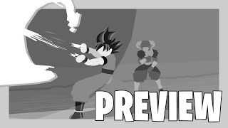 PIVOT ANIMATOR  GOKU VS MORO  PREVIEW 2024 [upl. by Haodnanehs]