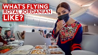 Whats Flying Royal Jordanian Like B787 Chicago to Amman [upl. by Gallard]