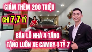 ĐÃ BÁN 🔥Bán Lỗ Nhà 4 Tầng Tặng luôn xe Camry Thái 17 Tỷ  vị trí đẹp gần Biển giá hời [upl. by Enyak]