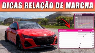 FORZA HORIZON 5  DICAS COMO CONFIGURAR AS MARCHAS DO CARRO [upl. by Aelhsa]