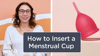 How to Insert a Menstrual Cup [upl. by Preston219]