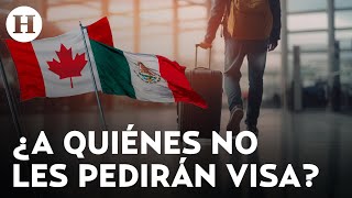 ¿Quiénes no necesitarán solicitar una visa para entrar a Canadá [upl. by Thalassa]