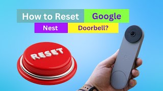 How to Reset google Nest Doorbell  How to Factory reset Ring Doorbell [upl. by Nymrak]