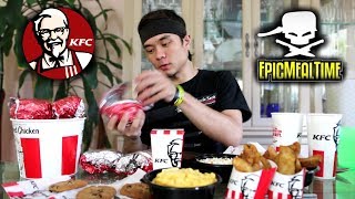 The Challenge EPIC MEAL TIME Failed KFC Full Menu [upl. by Yttel367]