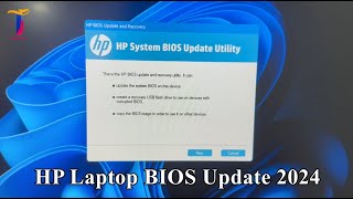 How to Update HP 250 G8 BIOS  HP Laptop BIOS Update 2024 [upl. by Ehudd]