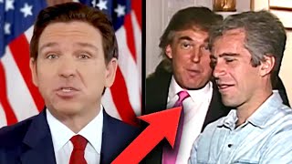 Trump Erupts As DeSantis Orders Epstein Documents Released [upl. by Brindell]