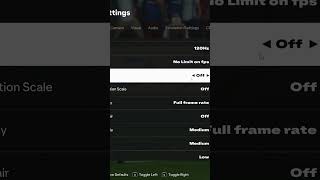 Ultimate Settings to Fix Stuttering in EA FC 25 ⚡EAFC25 [upl. by Arquit289]