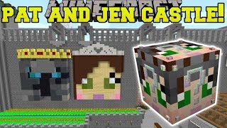 Minecraft PAT amp JEN CASTLE HUNGER GAMES  Lucky Block Mod  Modded MiniGame [upl. by Lemaceon]