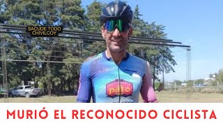 FALLECIÓ EL CICLISTA ARIEL DI PALMA EN UN ACCIDENTE TRÁGICO GENERANDO UNA GRAN CONMOCIÓN [upl. by Nanon]