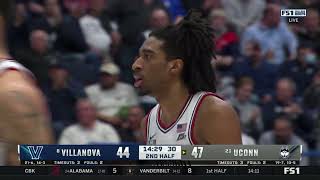 UConn Mens Basketball Highlights v Villanova 02222022 [upl. by Wendolyn920]