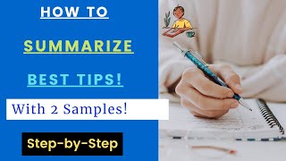 Best Guide Summary Writing  StepbyStep  O Level English 1123 [upl. by Annert91]