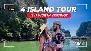 4 ISLAND TOUR KRABI  IS IT EVEN WORTH THE VISIT [upl. by Bibbie]