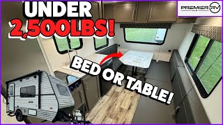 TINY but MIGHTY Couples Travel Trailer UNDER 2500 lbs 2024 KZ Sportsmen Classic 130RB RV Review [upl. by Samella433]