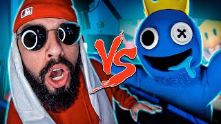 Azul Babão do Roblox Rainbow Friends Vs Mussa  Batalha com Games [upl. by Orenid]