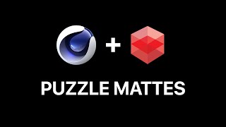 Rendering Puzzlemattes in Cinema 4D R21 with Redshift 3D [upl. by Britte]