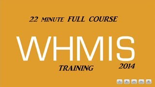 Fastest 2016 WHMIS Course Complete 22mins [upl. by Marden]