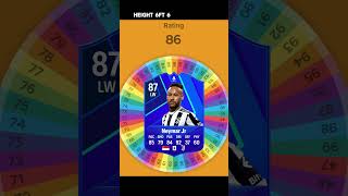 I Recreated NEYMAR Card on FC 25 fifa spinner football soccer [upl. by Malony]